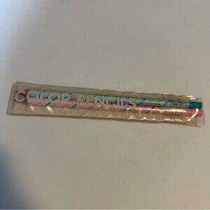 Vintage 80s90s Mitsuya Japan Hello Rainbow Color Pencil 2 Pack Kawaii No. 7063